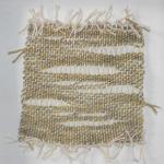 Sand
Cotton and acrylic yarn. 
9" x 9". 
2016.