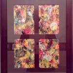 Untitled (Fall Color Quartet)
Mixed media.  22"h x 16"w.  2016.